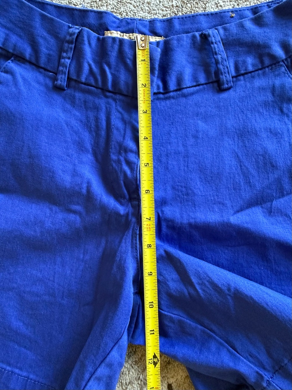 Hybrid & company Women's Royal Blue Tailored Shorts - Picture 5 of 7